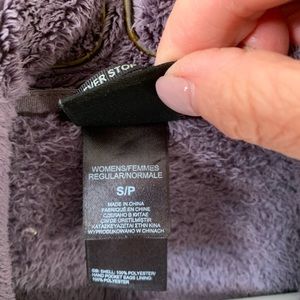 Dark grey Northface full zip jacket